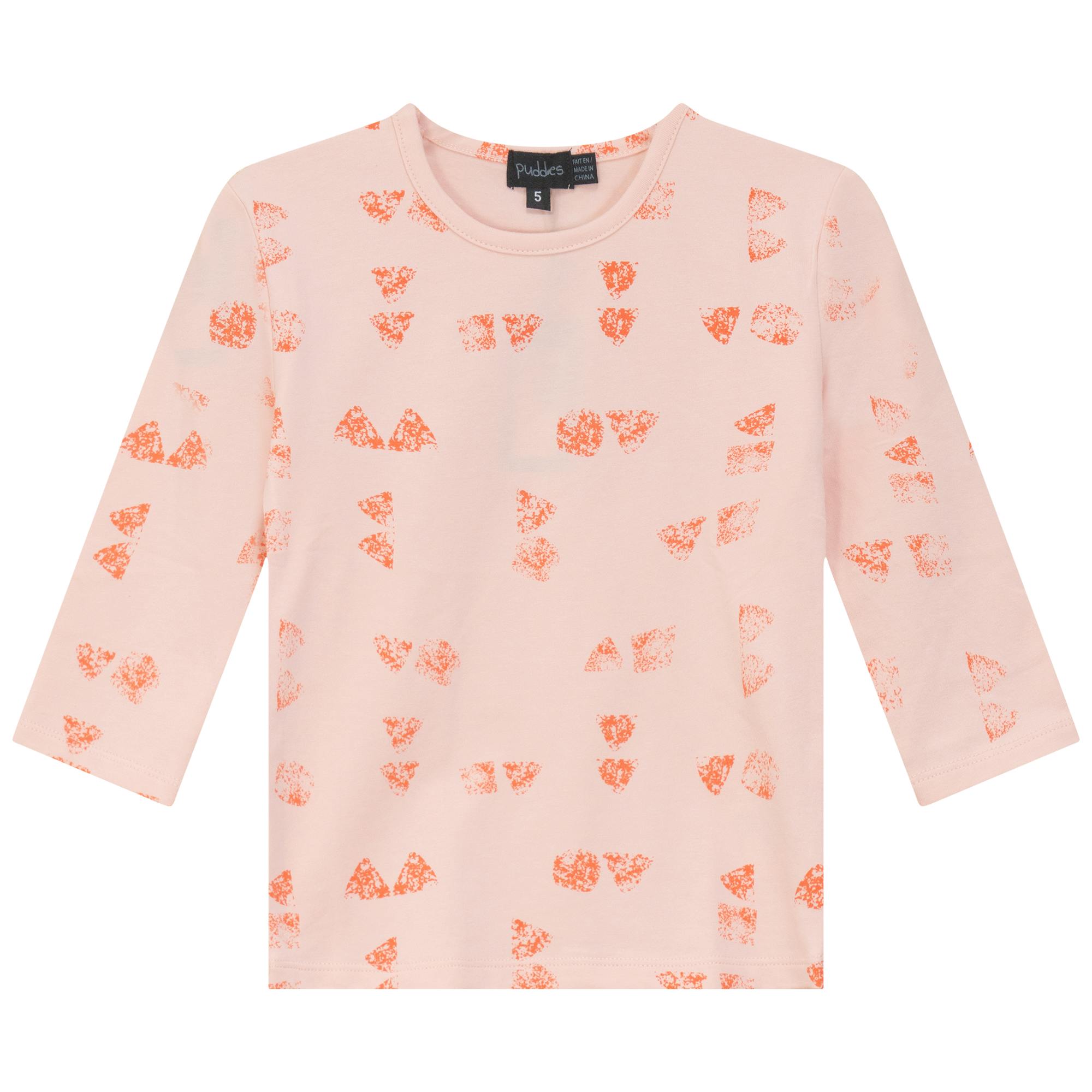 Faded Print Top