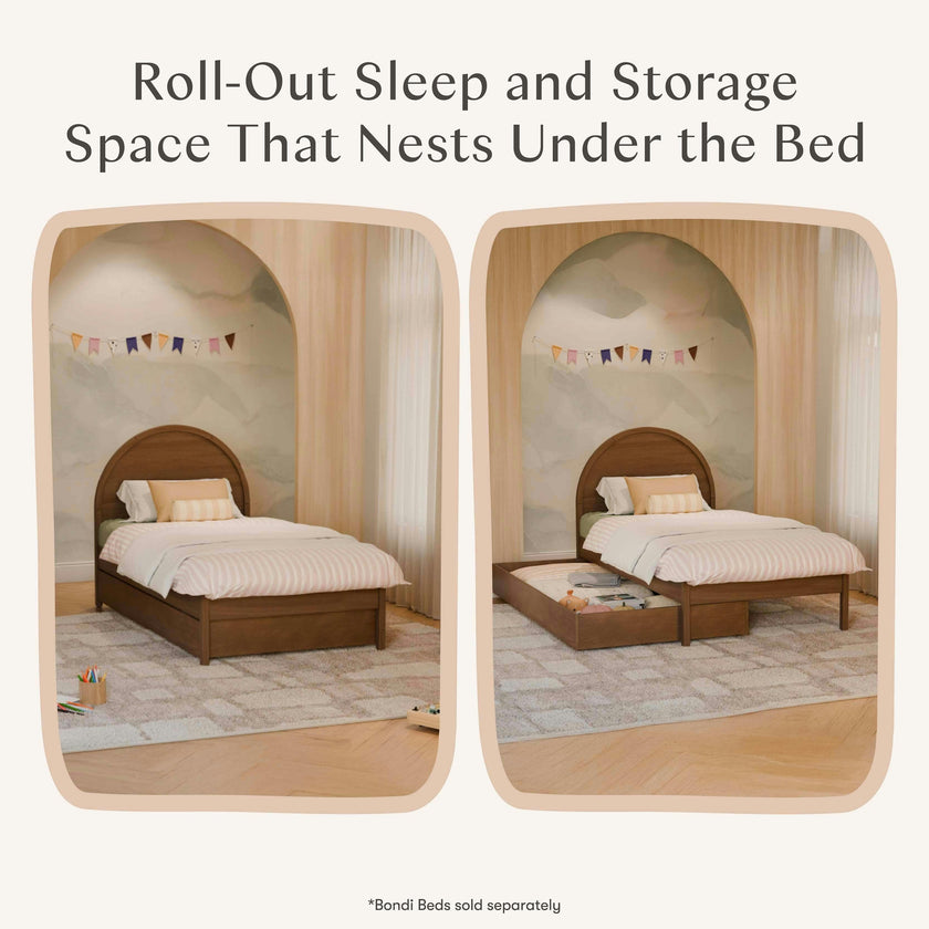 The MDB Family Twin Storage Trundle Bed