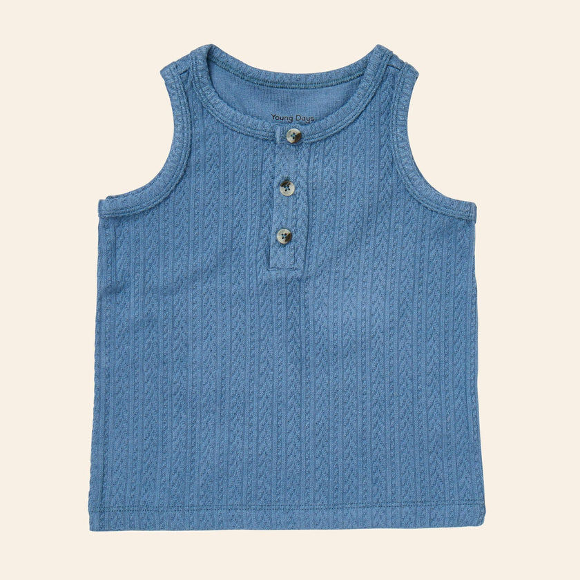 Henley Tank Top