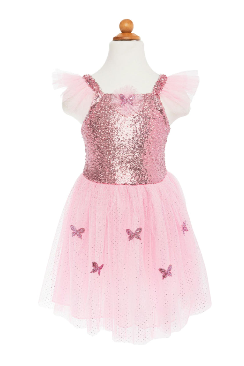 Sequins Butterfly Dress & Wings