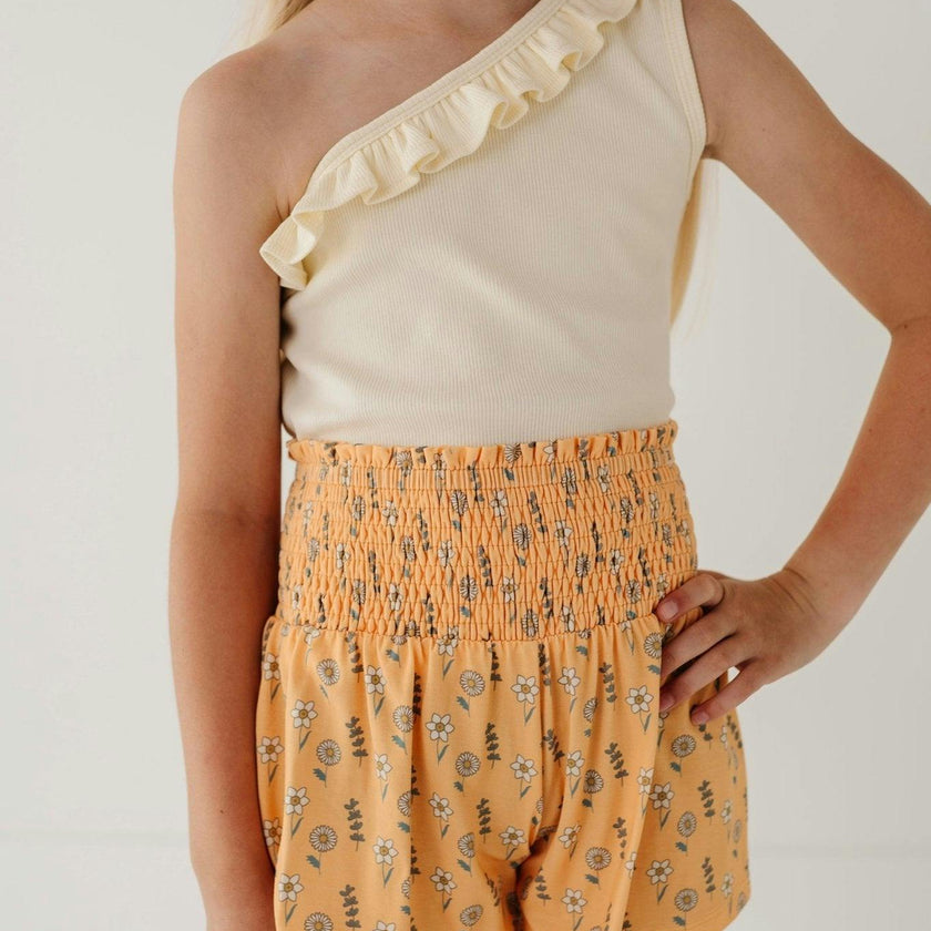 One-Shoulder Ribbed Tank