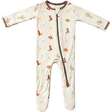 Western Zippered Footie