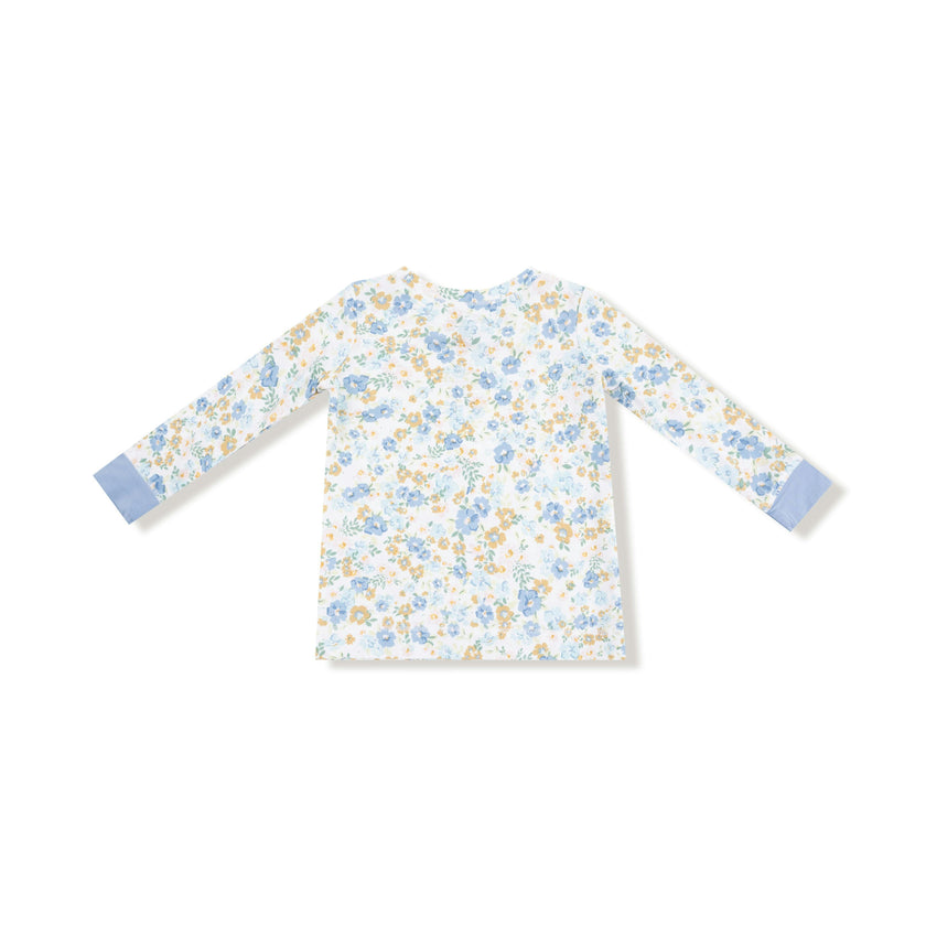 Sweet Rose Calico - Long Sleeve Loungewear Set
