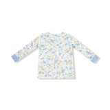 Sweet Rose Calico - Long Sleeve Loungewear Set