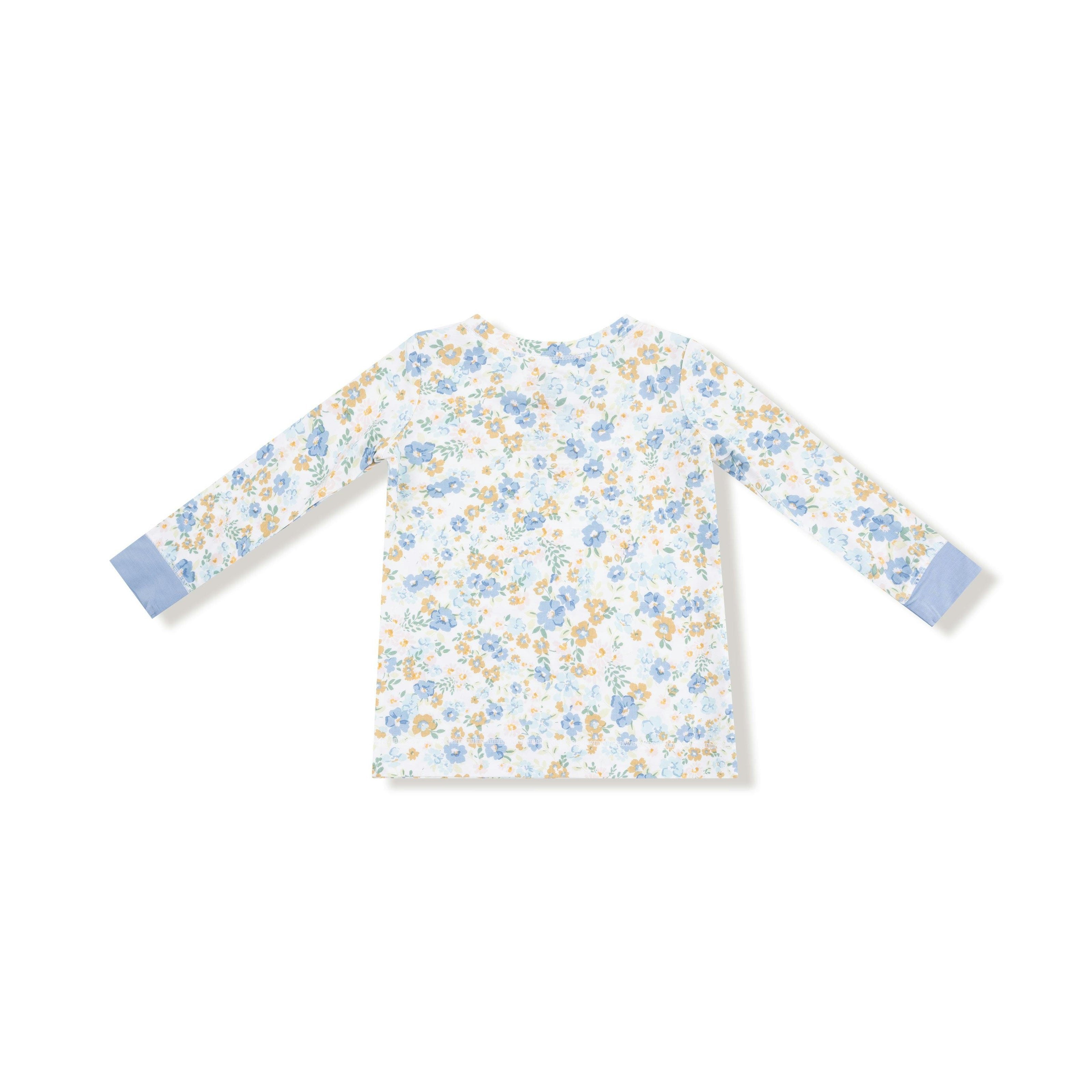 Sweet Rose Calico - Long Sleeve Loungewear Set