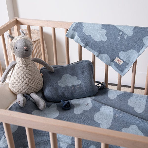 Dreamy Clouds Baby Blanket Set