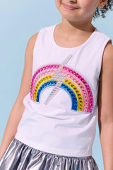 Gems Rainbow Flash Tank Top