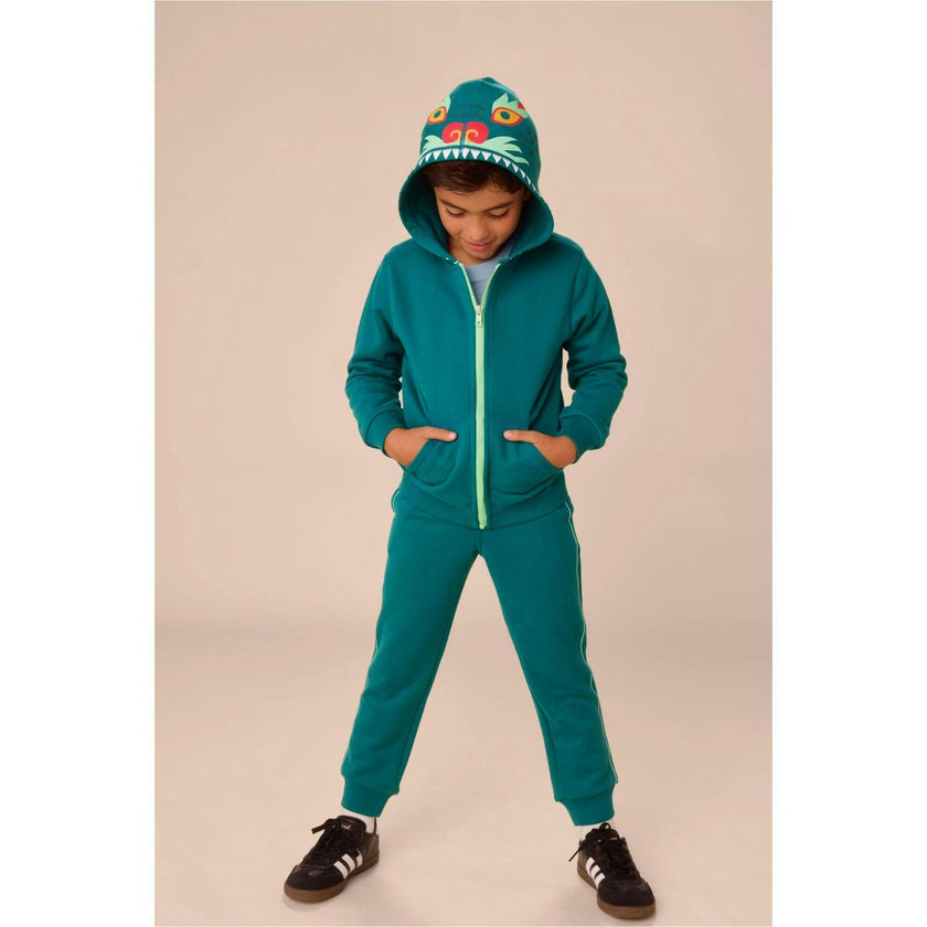 Side Stitch Joggers, Green
