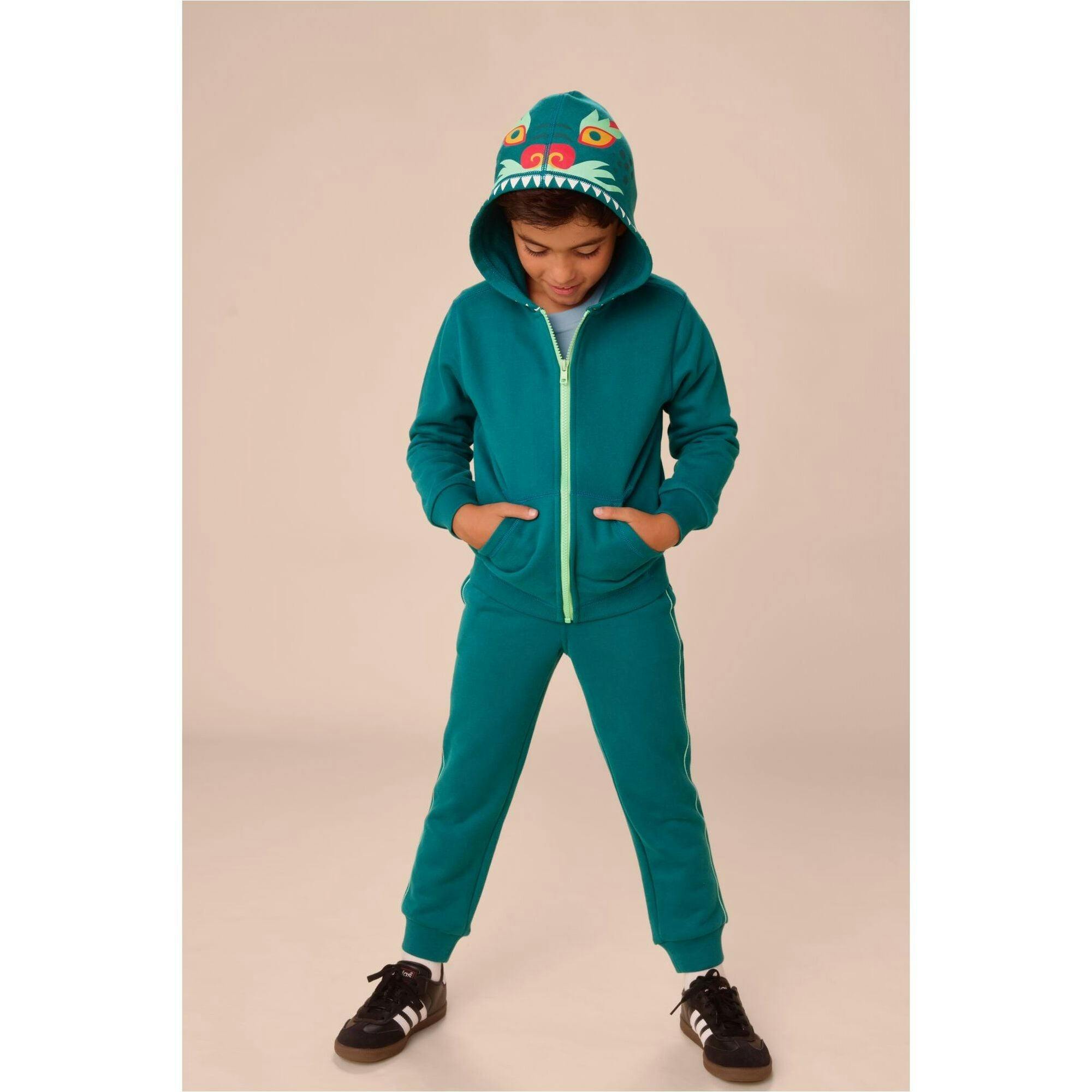 Side Stitch Joggers, Green