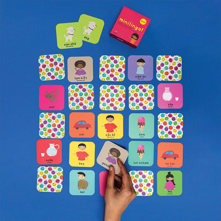 Minilingo, Vietnamese/English Flashcards