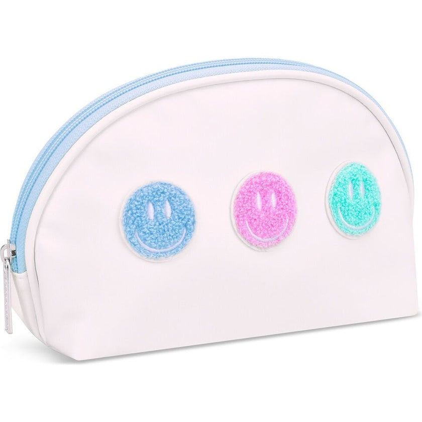 Made You Smile Oval Cosmetic Bag