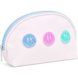 Made You Smile Oval Cosmetic Bag