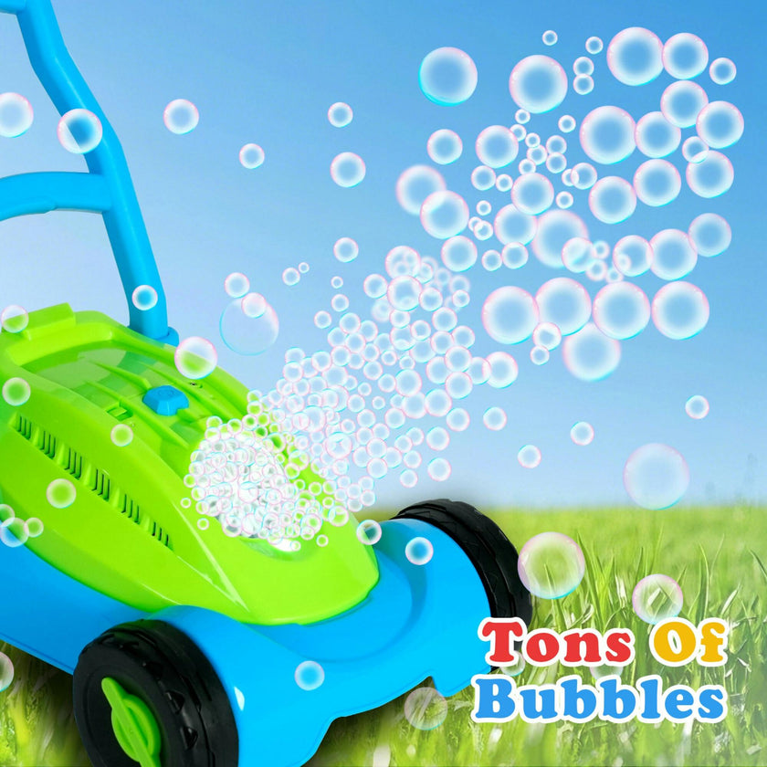 Easy Playhouse: Lawn Mower Bubble Machine