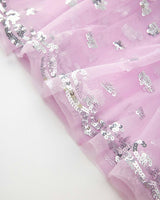 Tabitha Sequin Maxi Dress, Bubblegum Pink
