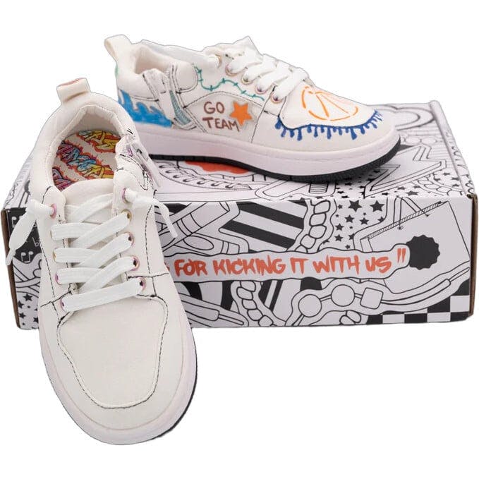 Custom Kicks Box, White