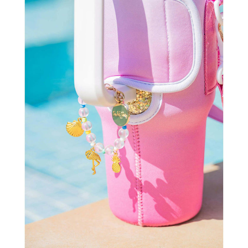 Beaded Summer Drink Charms