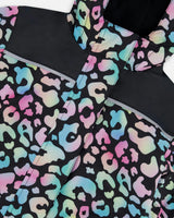 Kids Mid-Season One-Piece Outerwear Black Animal Print