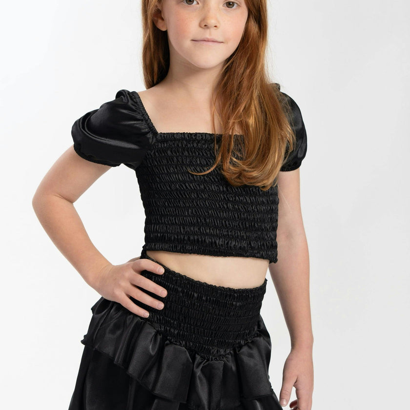 Kids Amber Smocked Ruffle 2 Piece Set