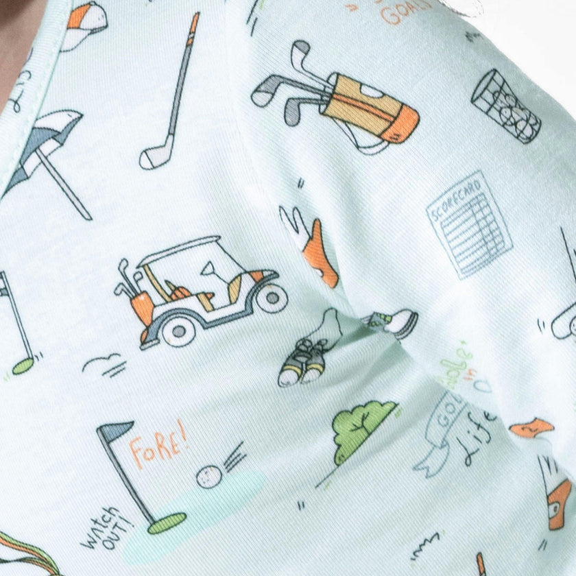 Golf Bamboo Kids Pajamas