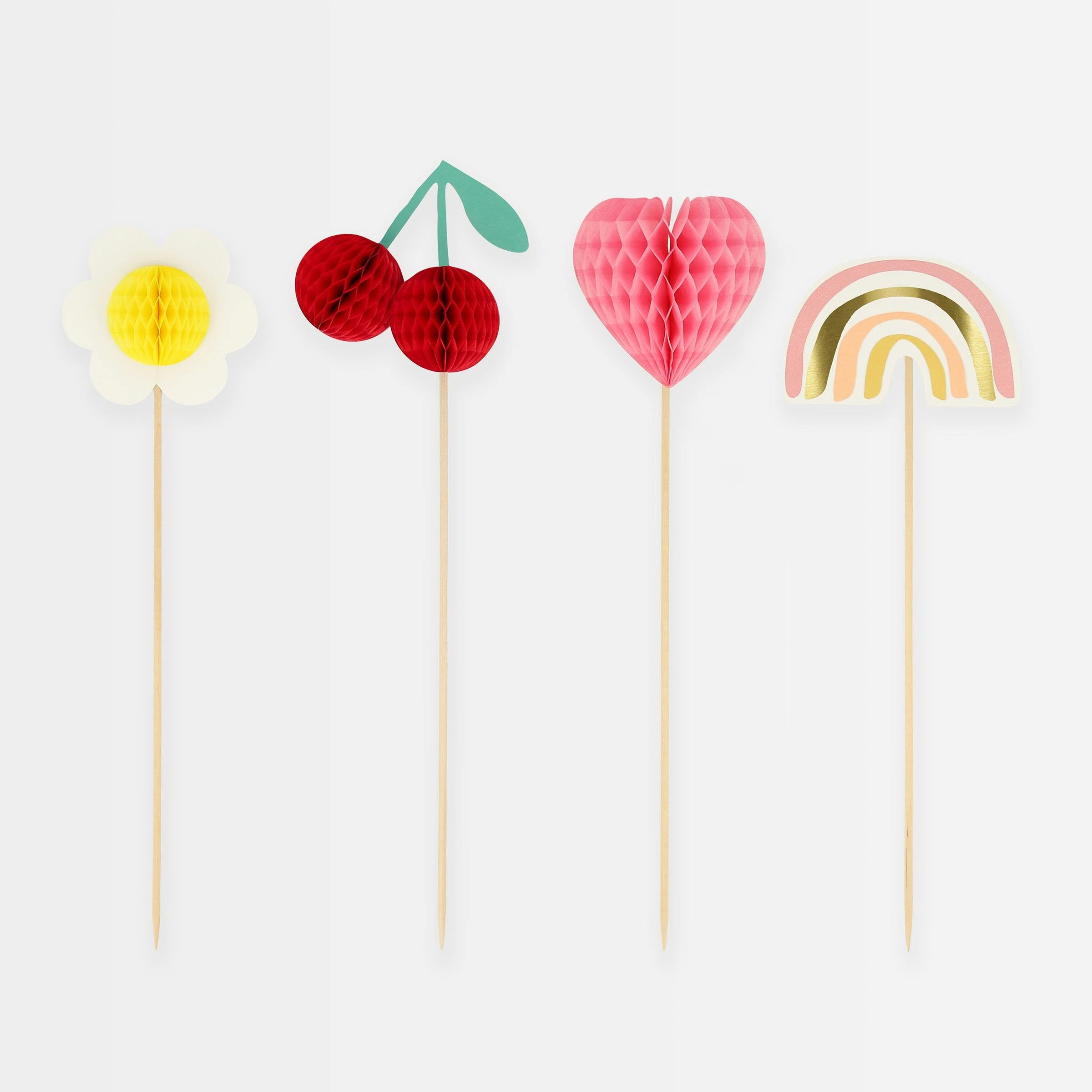 Happy Icons Cake Toppers