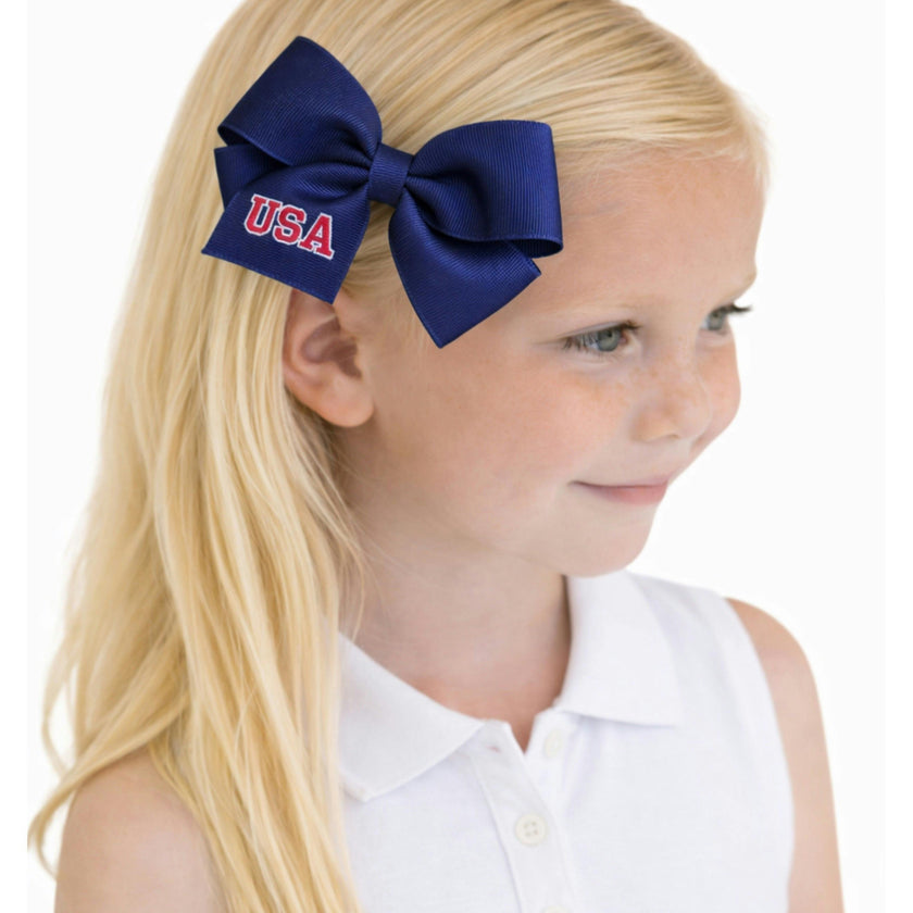 USA Hair Bow