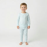 Coastal Check Bamboo Toddler Pajama Set