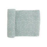Cotton Muslin Swaddle Blanket - Misty Field