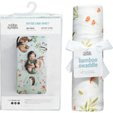 Crib Sheet And Swaddle Bundle