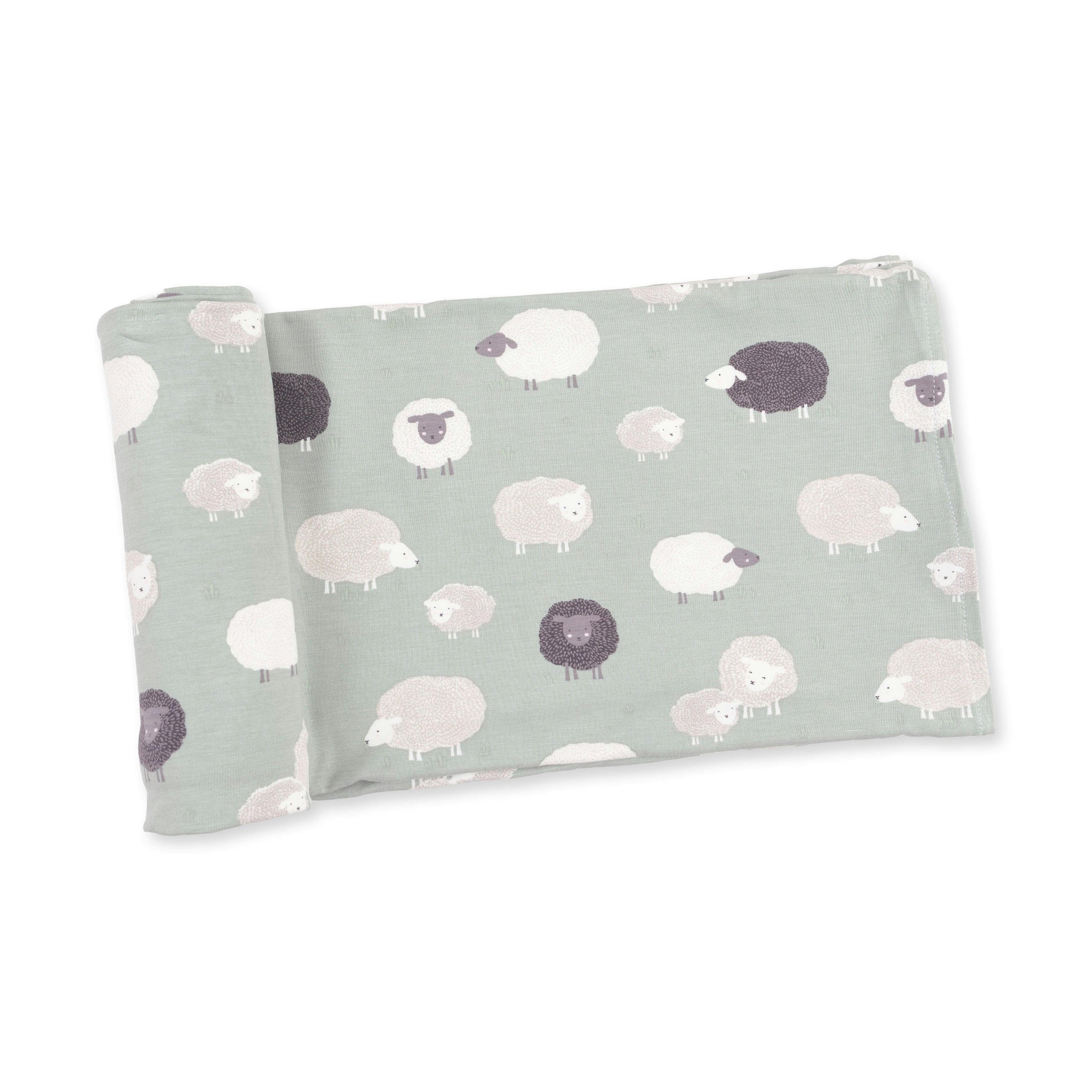 Black Sheep - Swaddle Blanket