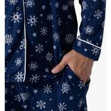Snowflake Bamboo Men's Pajama Set