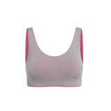 Aster Reversible Girls Tank Bra White