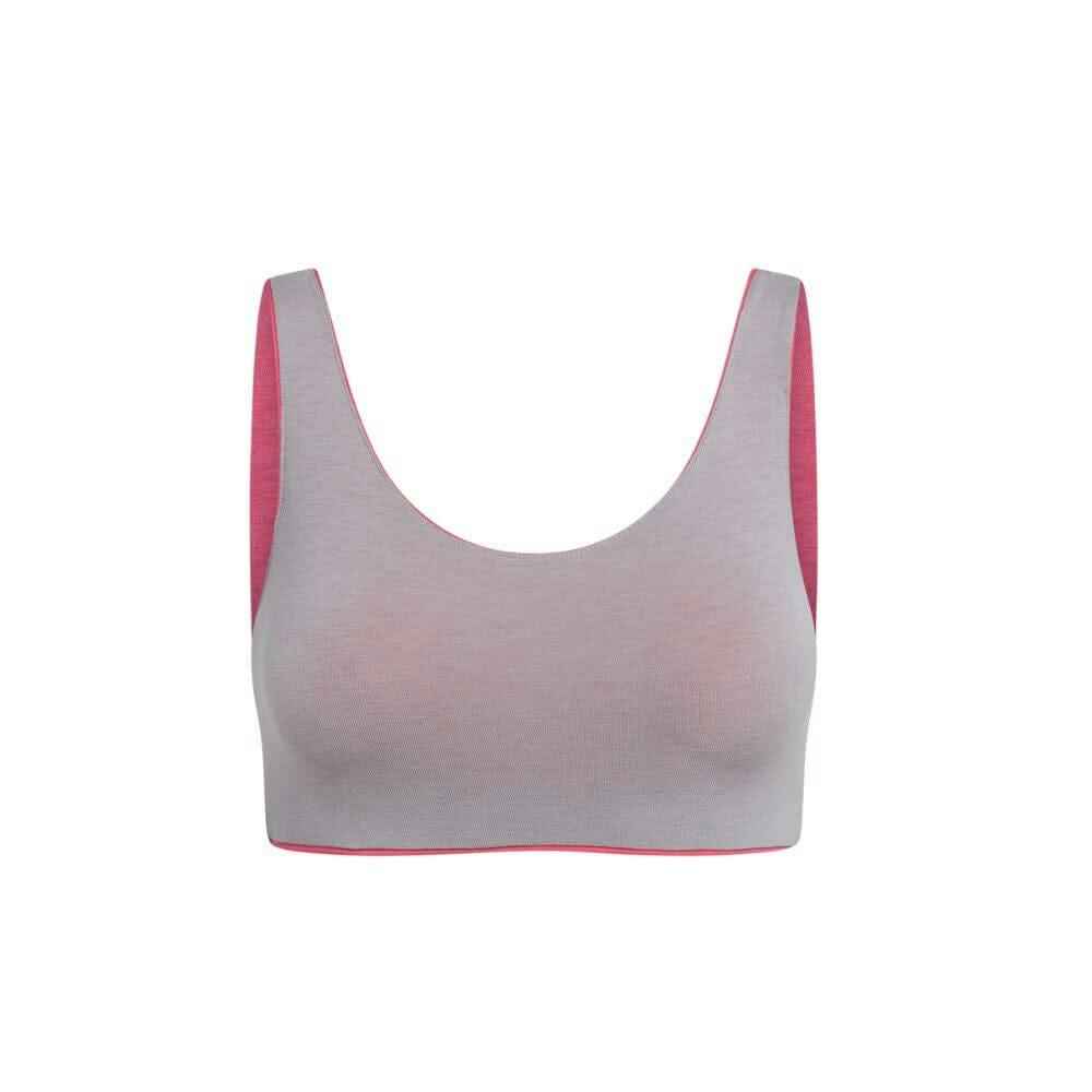 Aster Reversible Girls Tank Bra White