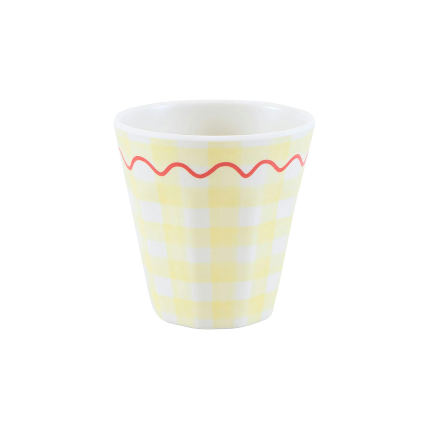 Gingham Reusable Cups