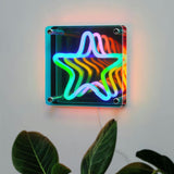 Neon Star 3D Light Effect