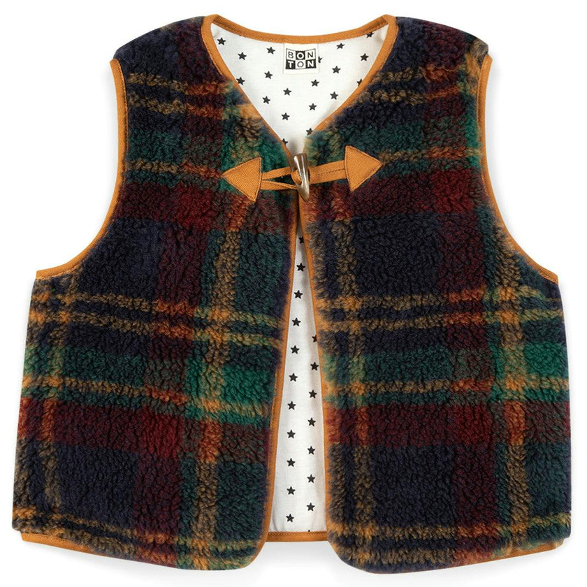 BONTON César Cotton Fleece Layering Vest