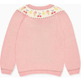 Dusty Pink Helado Cotton Girl Cardigan