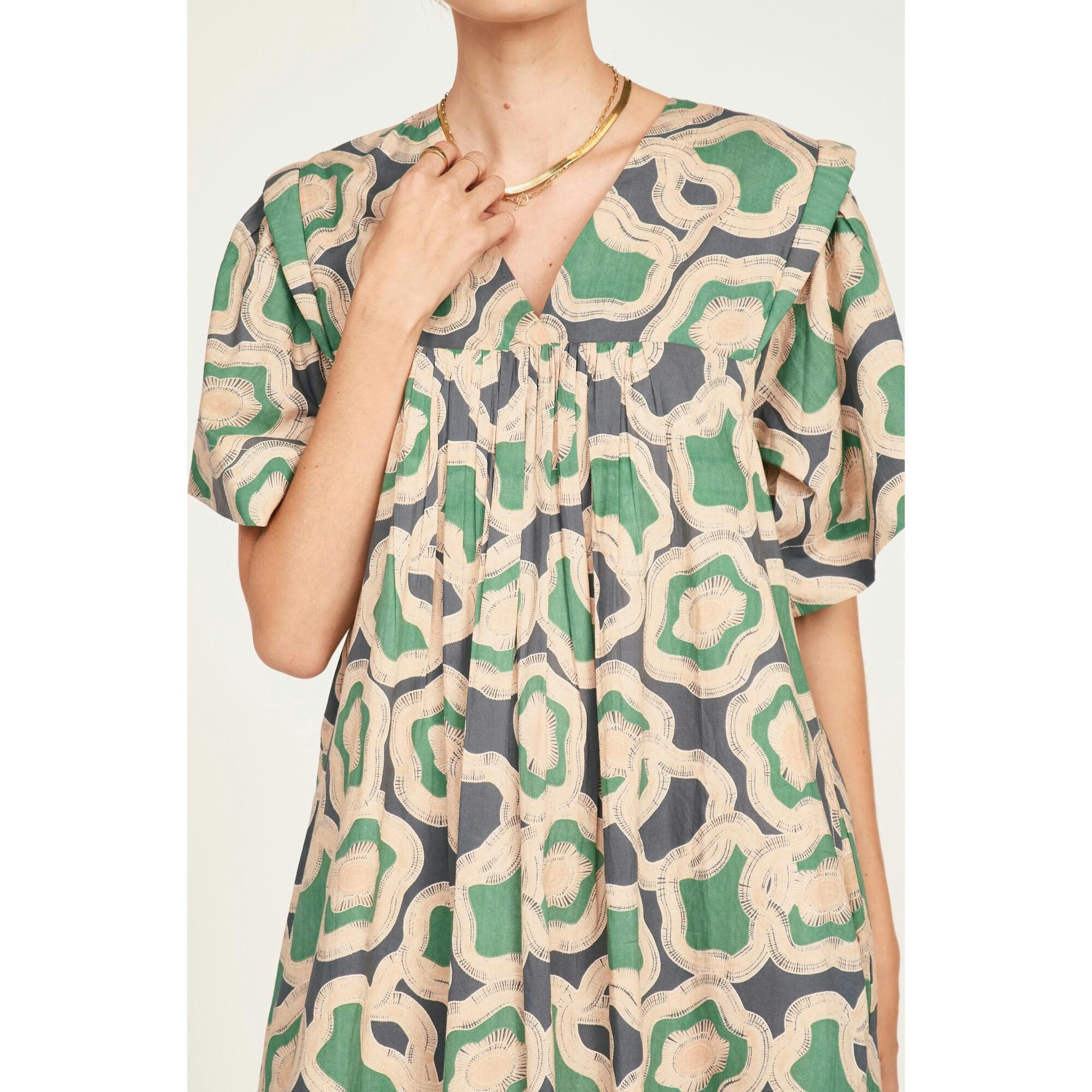 Belem Caftan in Marine Puddles