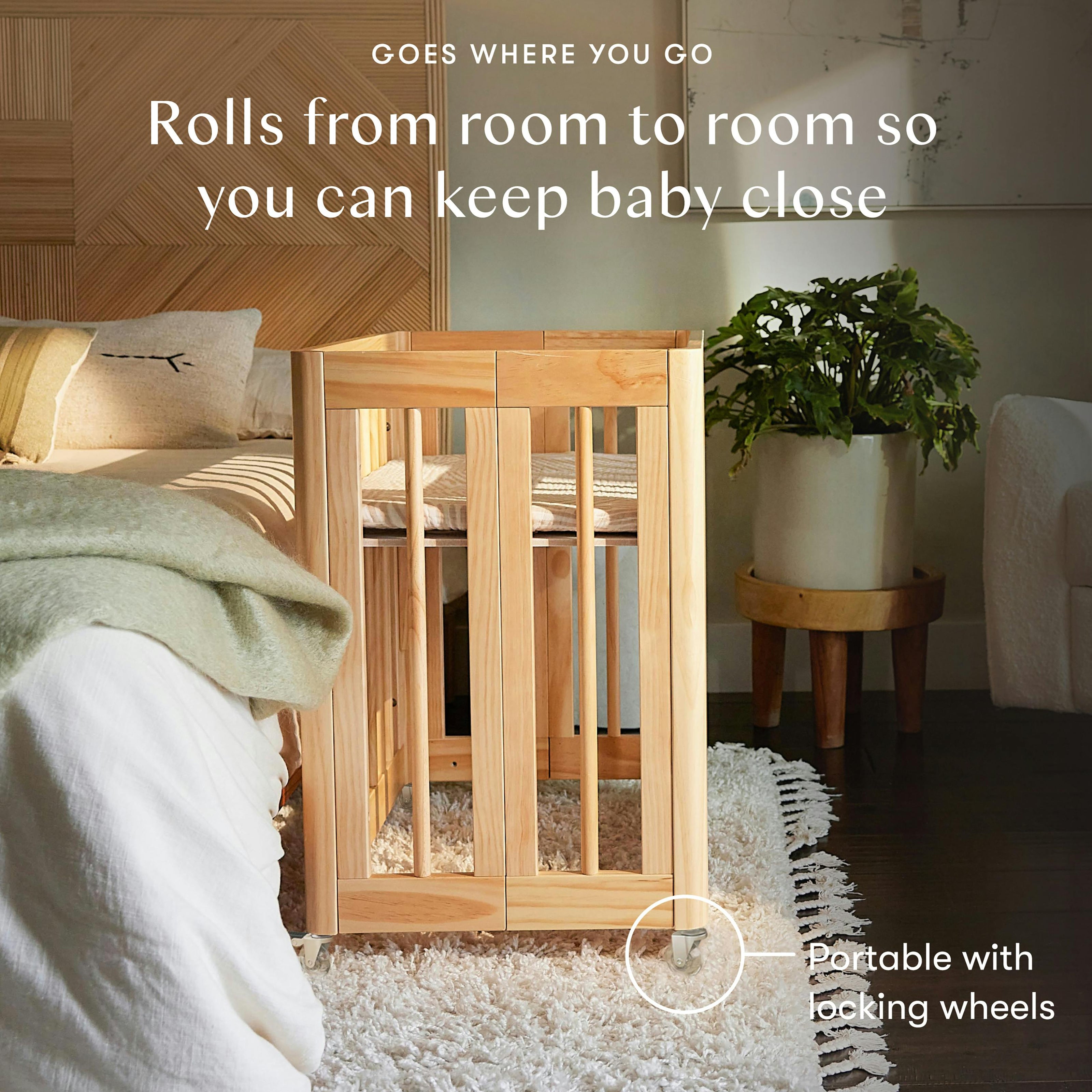 Yuzu 8-in-1 Convertible Crib with All-Stages® Conversion Kits