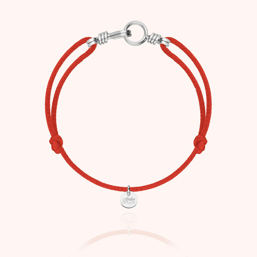 Women's Cord Bracelet, Silver 925