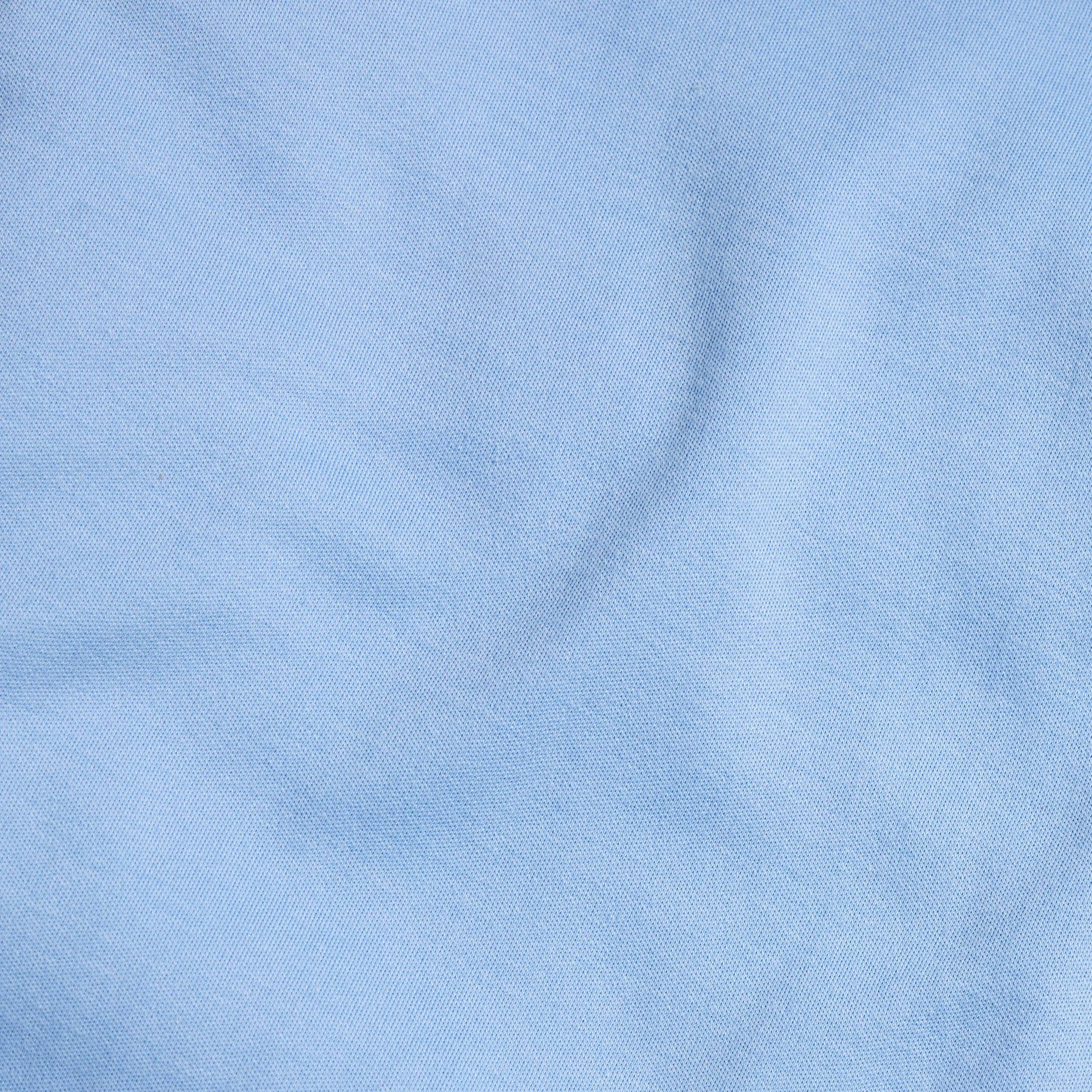 Long Sleeve Polo - Light Blue