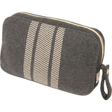 Reversible Stripe Blanket Travel Set