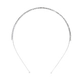 Silver Crystal Row Headband