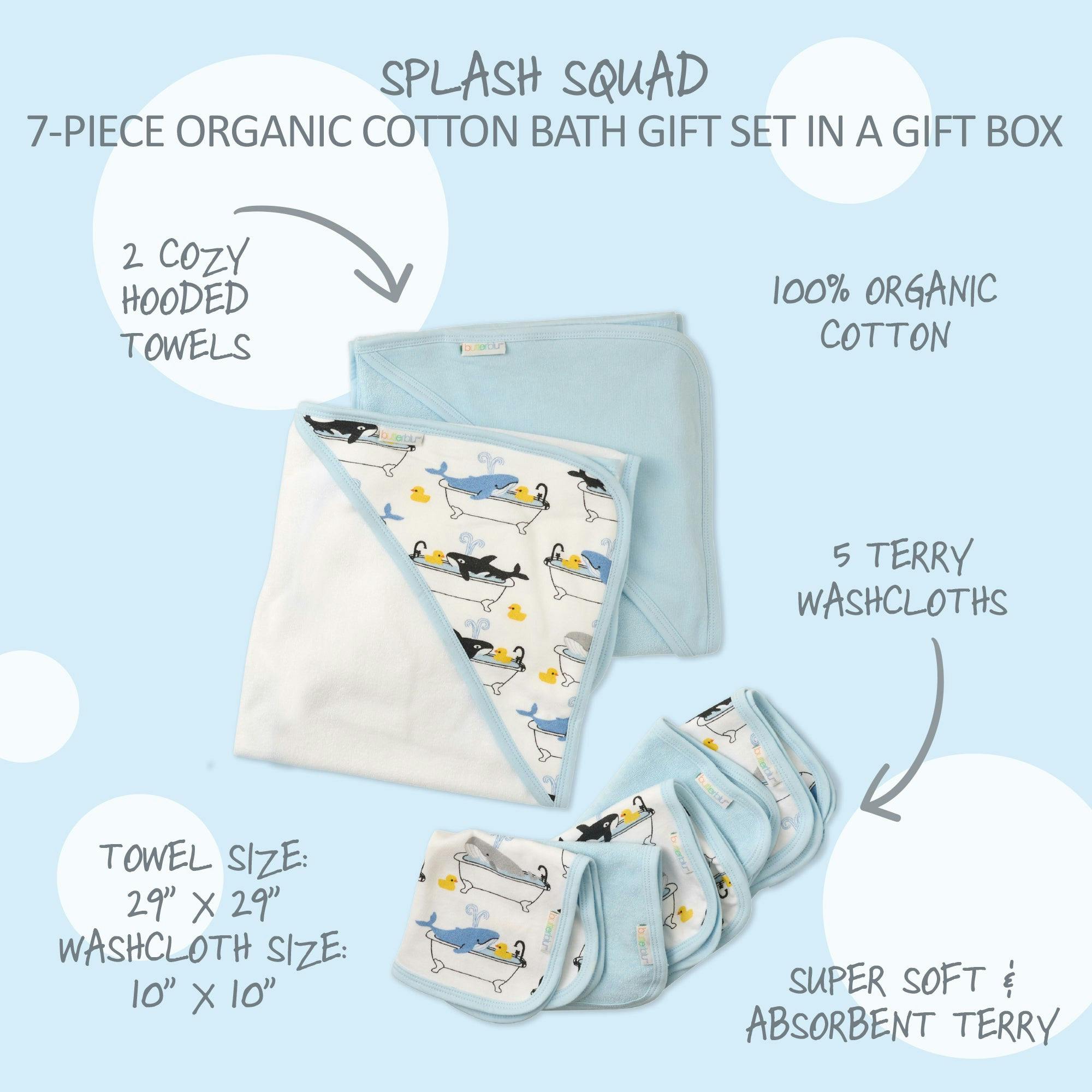 SPLASH SQUAD 7-Piece Bath Time Set