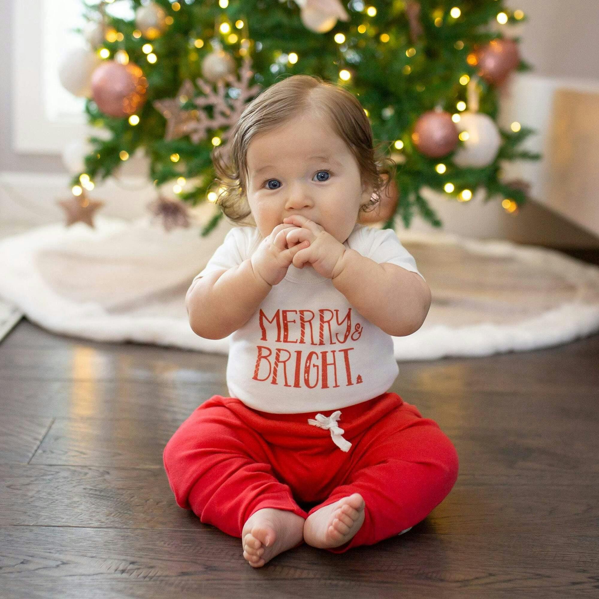 graphic bodysuit | merry & bright