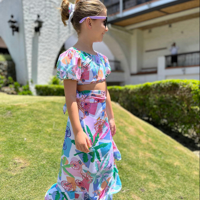 Lola Two Piece - Puerto Viejo Print