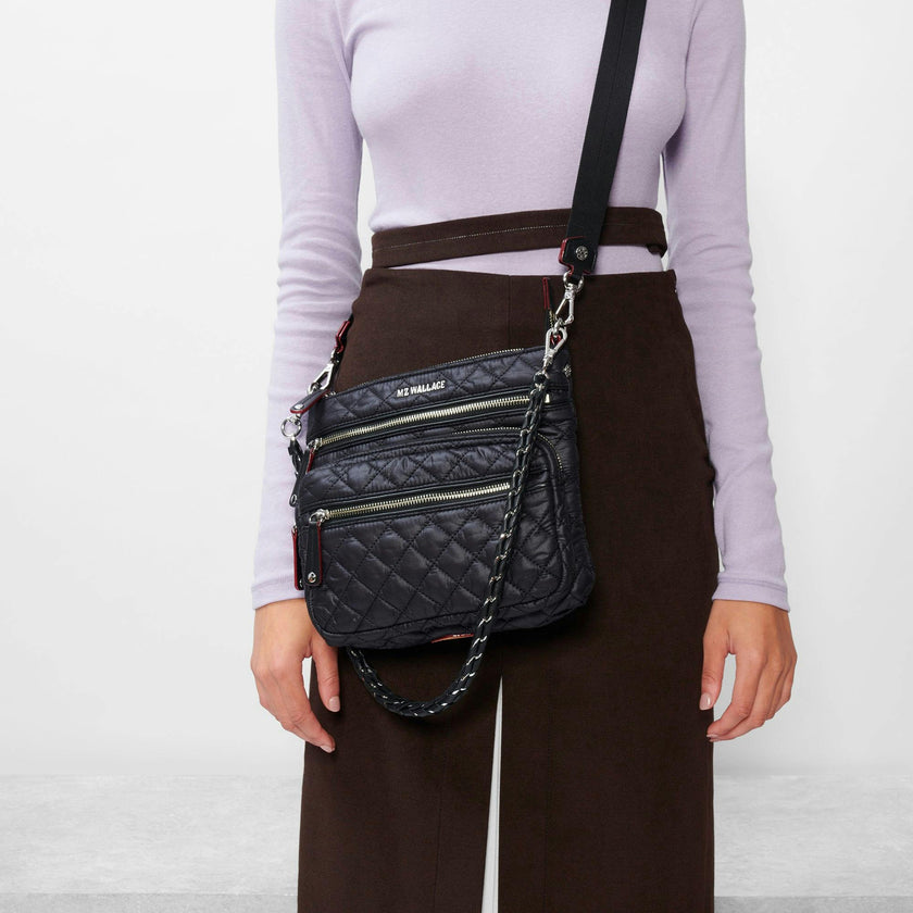Black Downtown Crosby Crossbody