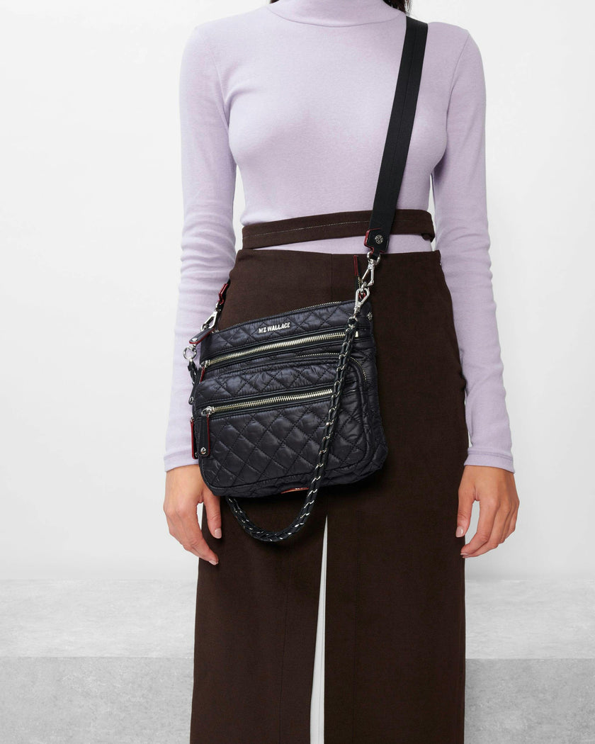 Black Downtown Crosby Crossbody