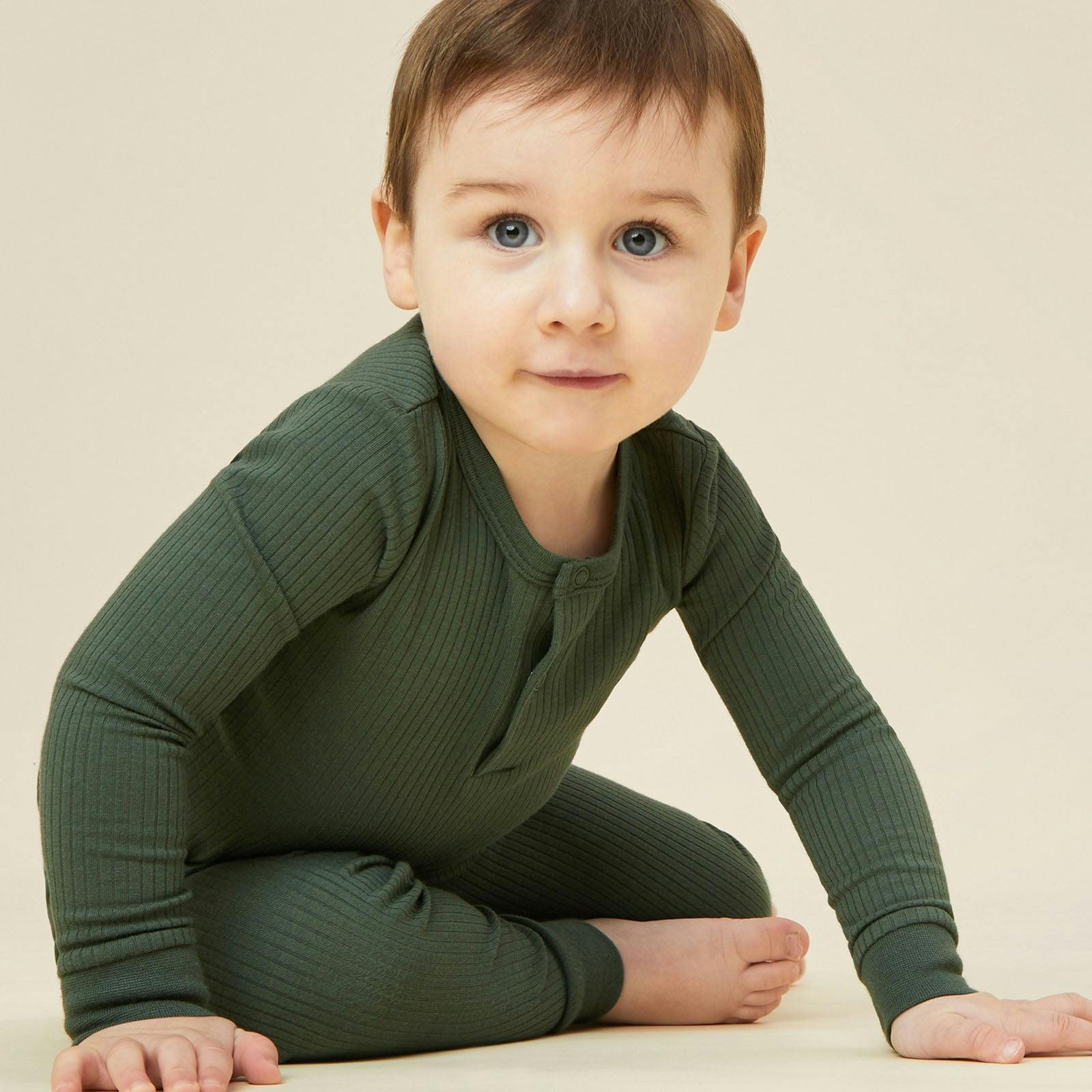 Ribbed Pajama Set