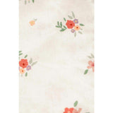Summer Petals Timeless Floral Ruffle Pouch