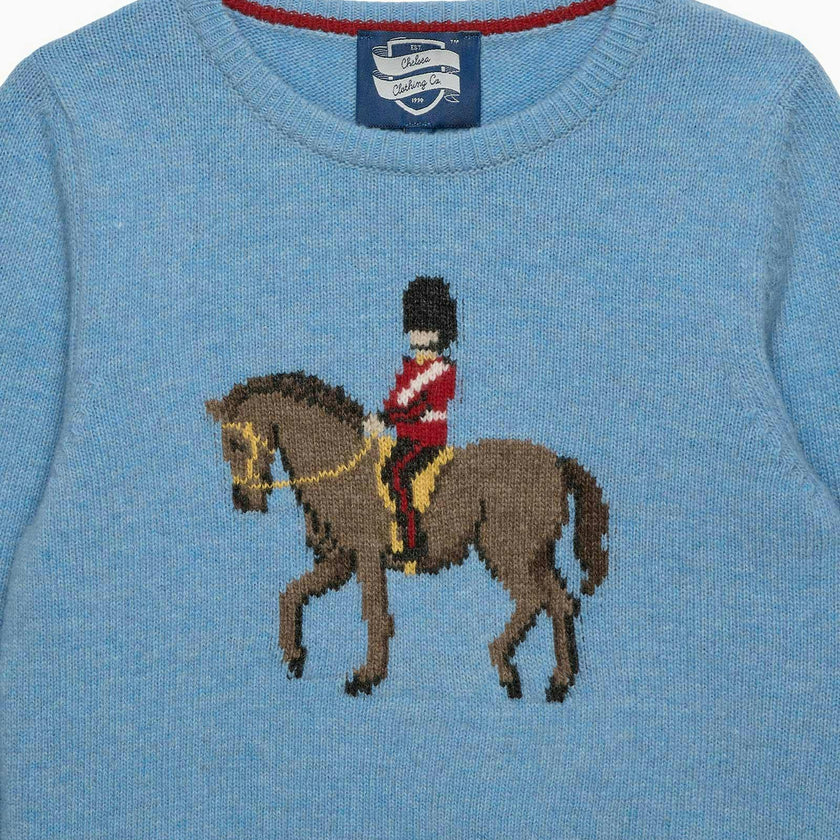 Guardsman on Horse Sweater
